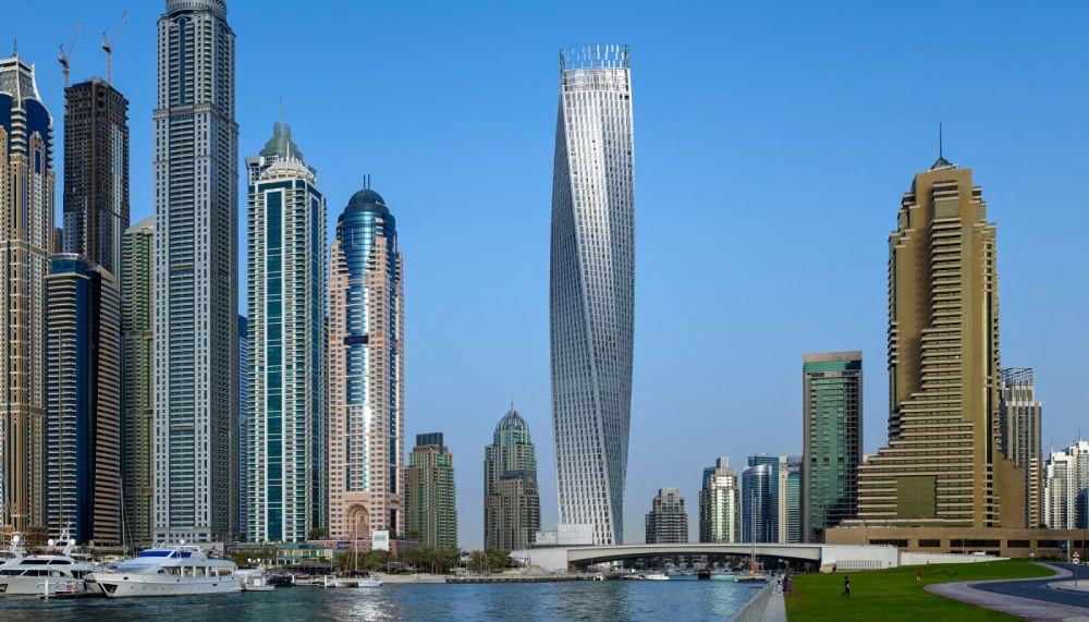 Cayan Tower a Dubai