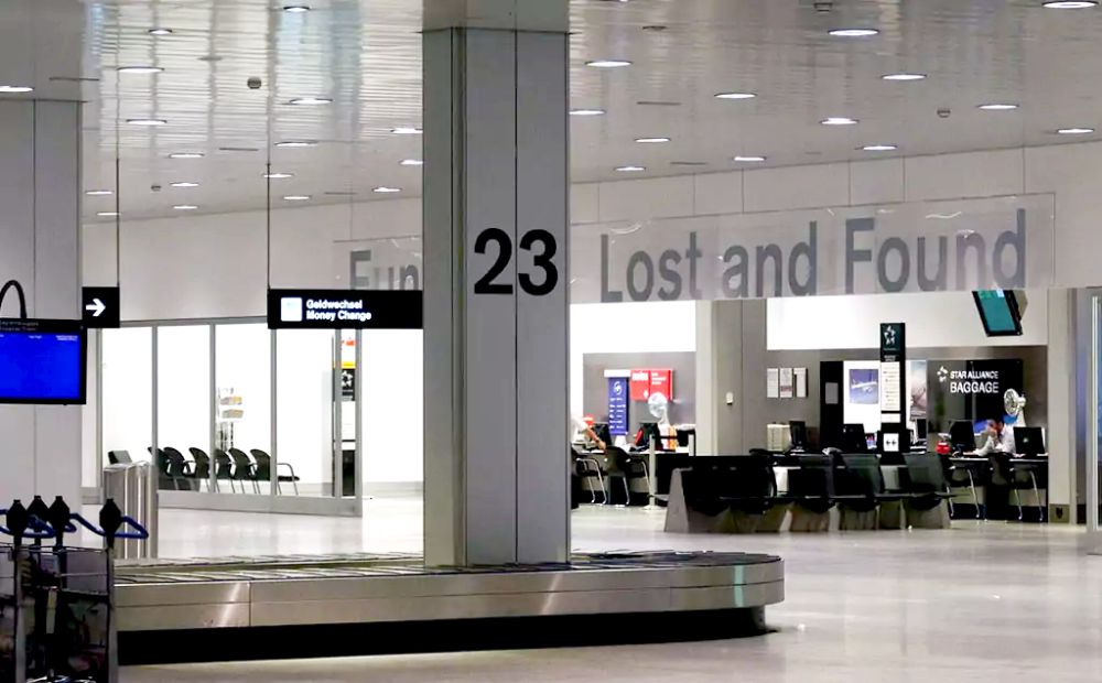 Ufficio oggetti smarriti all'aeroporto di Zurigo (‎ZRH)