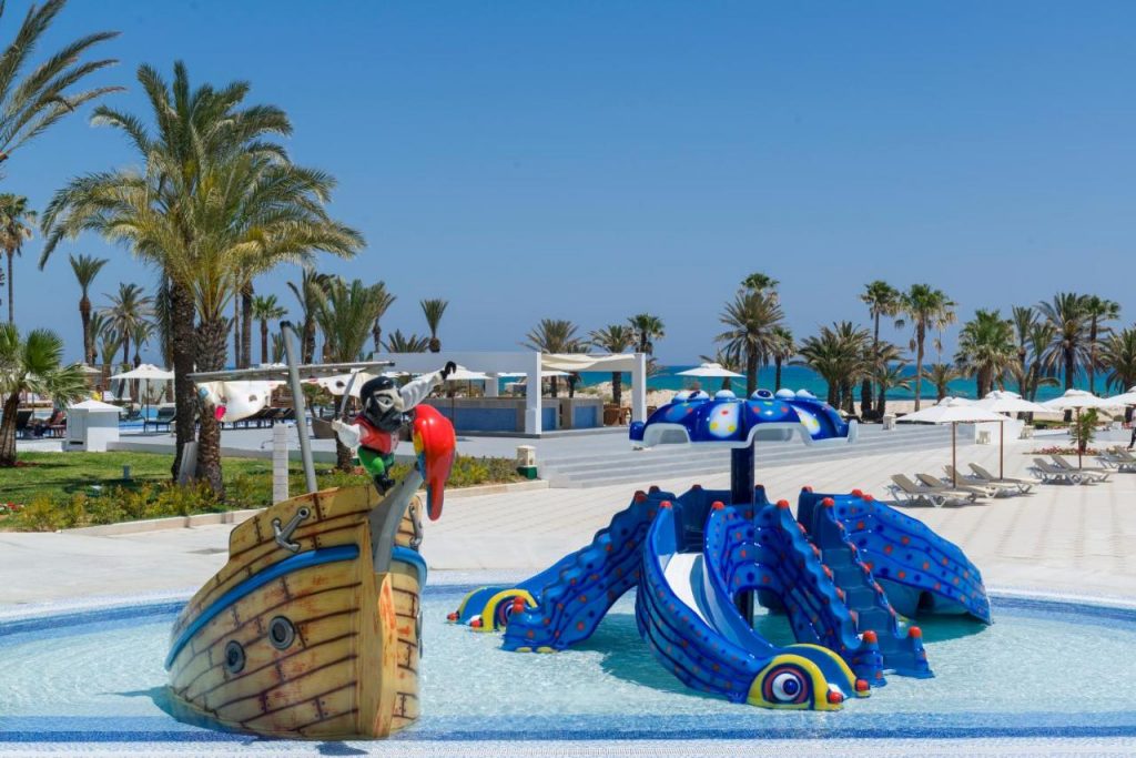 L'area bambini del resort Jaz Tour Khalef a Sousse