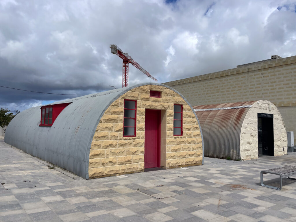 Nissen Huts al Craft Village di Ta' Qali, Malta
