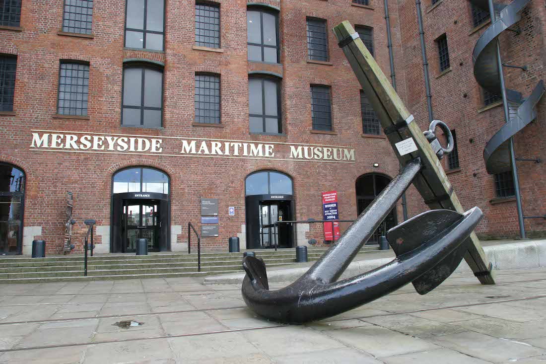 L'ingresso del Merseyside Maritime Museum