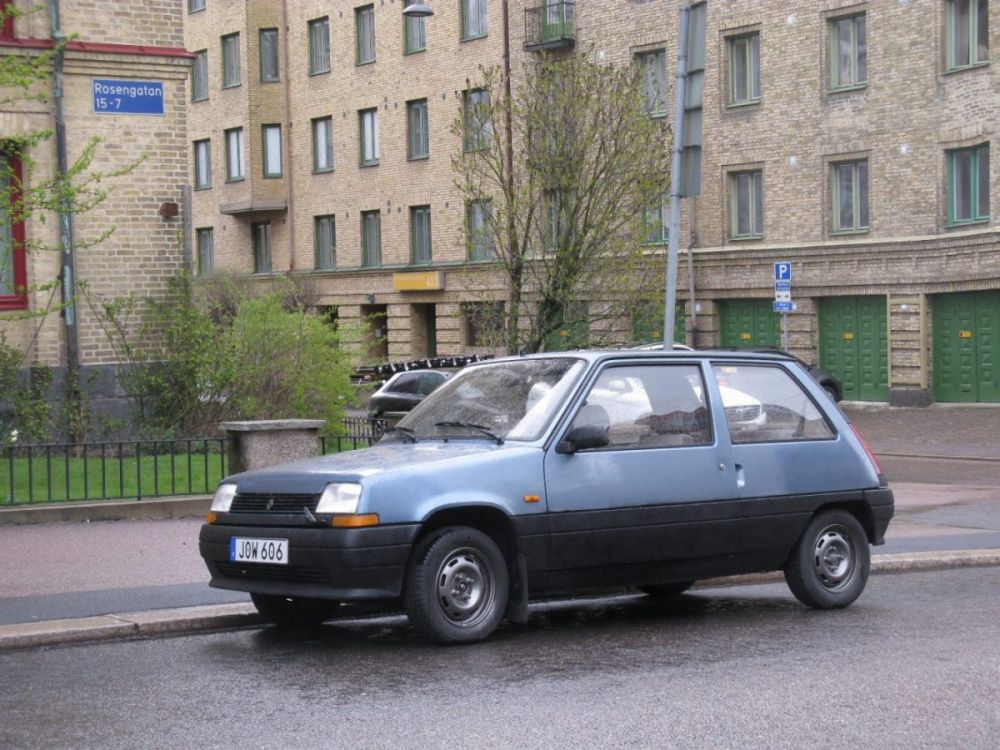 La mitica Renault 5, foto Wikipedia