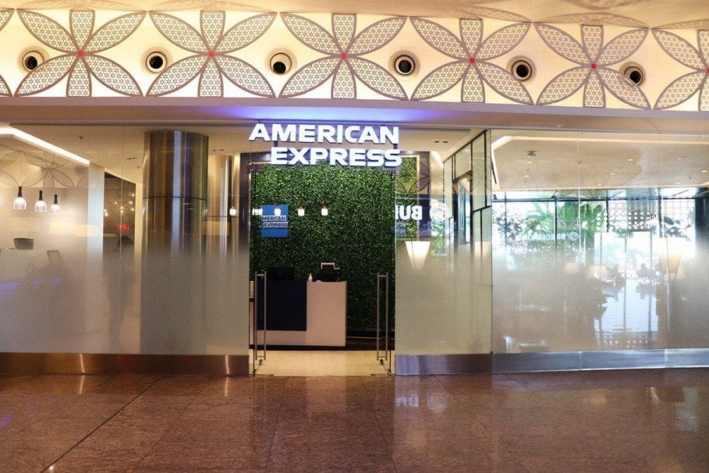 Lounge American Express al terminal 2 dell'aeroporto di Mubai