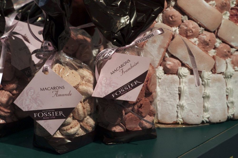 I deliziosi biscotti rosa di Fossier, tipici di Reims