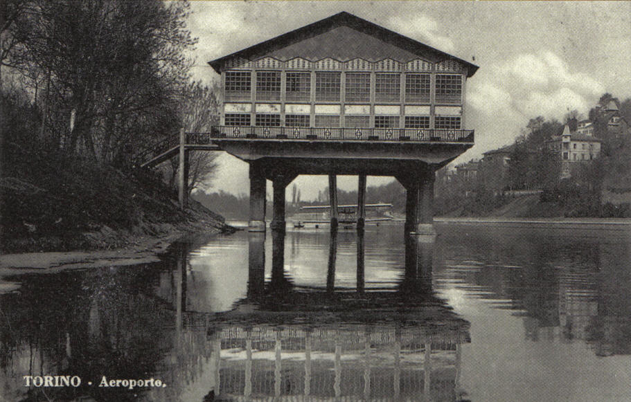 L'idroscalo di Torino in una foto dei primi anni trenta del secolo scorso